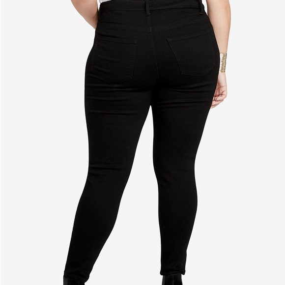 RACHEL Rachel Roy Black High-Waist Skinny Jeans - Picture 2 of 6